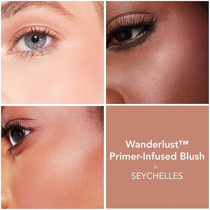 BUXOM Wanderlust Primer Infused Blush, Seychelles-Velvo Beauty