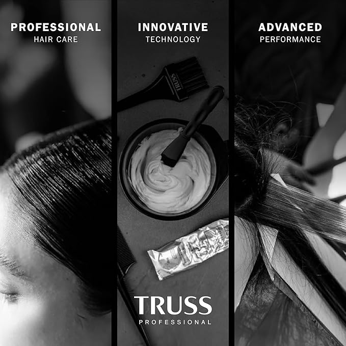 TRUSS Ultra Hydration PLUS Shampoo - For Color and Chemical Treated Hair - Restores Elasticity, Revitalizes, Adds Body & Shine to All Hair Types & Textures-Velvo Beauty