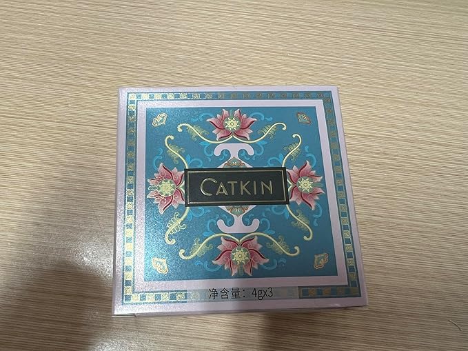 CATKIN Poreless Finish Loose Setting Powder Makeup, Translucent Matte Finishing Makeup for All Skin Tones, 3 Colors Even Skin Tone – 0.42 oz Includes Velour Puff-Velvo Beauty