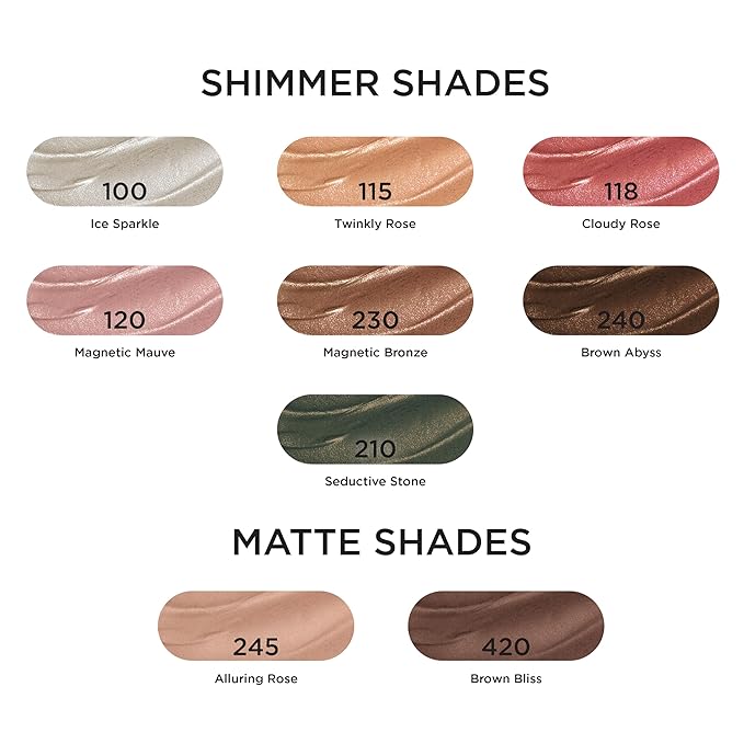 L'Oreal Paris Makeup Le Shadow Stick Eyeshadow, Blendable, Smudge-Resistant, Cream Eyeshadow, Ice Sparkle, 0.05 Oz-Velvo Beauty