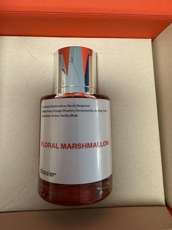 Dossier - Eau de Parfum - Floral Marshmallow - Inspired by By Kilian's Love,Don't Be Shy - Perfume Luxury - Pure Infused - Paraben-Free - Vegan - Feminine - For Women -Fragrance 1.7 Fl 0z (Spray 50ml)-Velvo Beauty