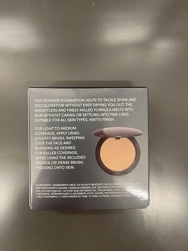COVER FX Pressed Mineral Foundation - Shade D3 - Weightless Powder Foundation - Buildable Light to Full Coverage - Matte Finish - All Skin Types-Velvo Beauty