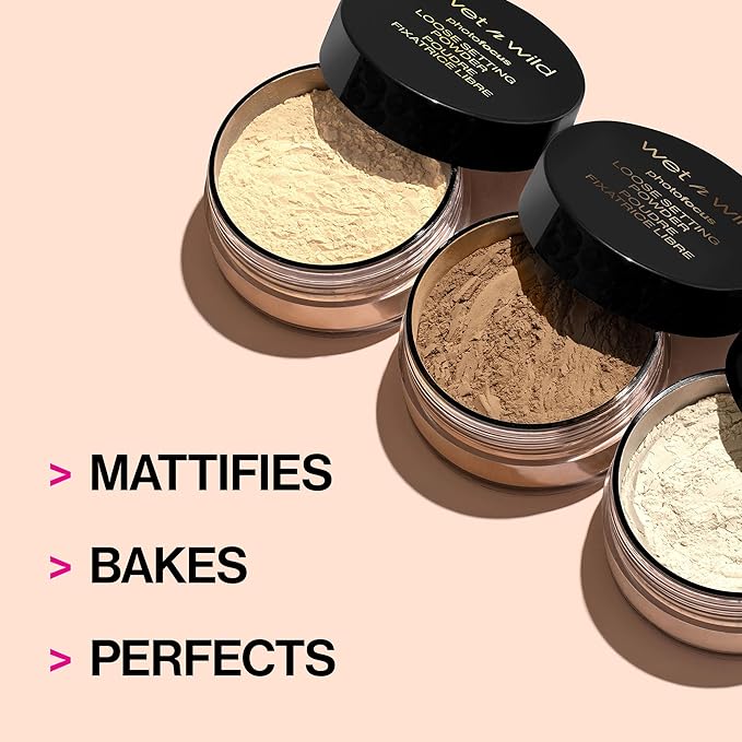 wet n wild Loose Setting Powder Photo Focus Loose Finishing Powder Off-White Translucent-Velvo Beauty