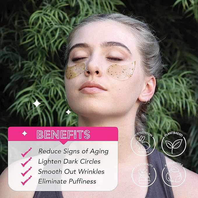 3 Pack Under Eye Mask See Brighter Days Ahead Eye Masks for Dark Circles Brightening & Hydrating Eye Patches-Velvo Beauty