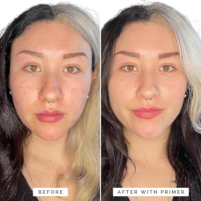 Elizabeth Mott Thank Me Later Color Correcting Face Primer - Niacinamide and Cica Soothes and Neutralizes Uneven Skin Tone and Facial Redness - Grips Makeup for Long-Lasting Wear - Cruelty-Free, 30g-Velvo Beauty