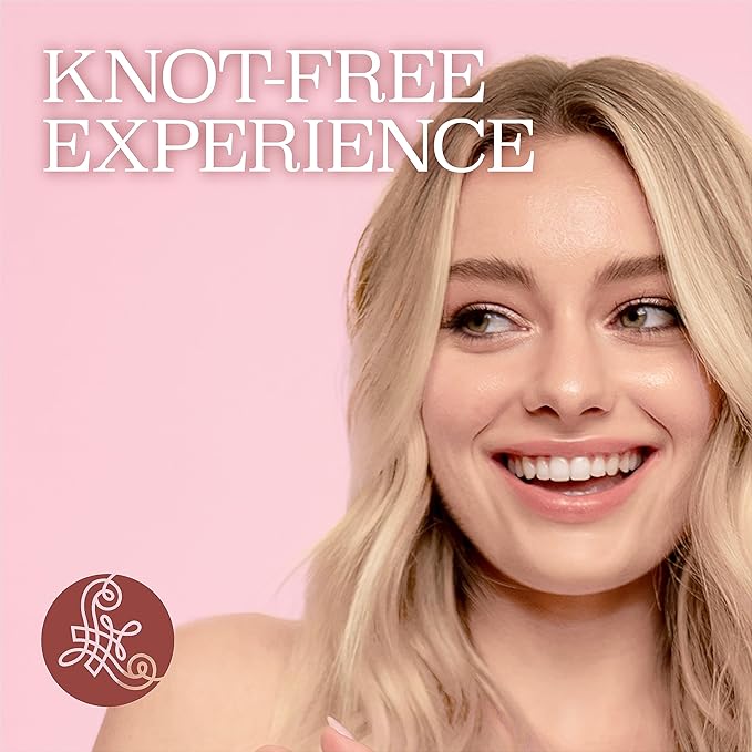 Luseta Tangle Free Routine Hair Serum Oil for Women and Men Detangling with Keratin and Argan Oil, Color Safe for Curly and Wavy Hair, Paraben & Gluten Free 3.38oz-Velvo Beauty