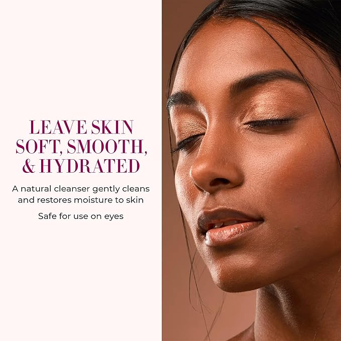 LUMINESS Face & Eye Makeup Remover, Airbrush Spray Makeup Eraser (1.86 fl oz) - Removes Longwear Cosmetics & Waterproof Formulas - Gentle -Make Up Remover for Soft, Smooth, & Hydrated Skin-Velvo Beauty