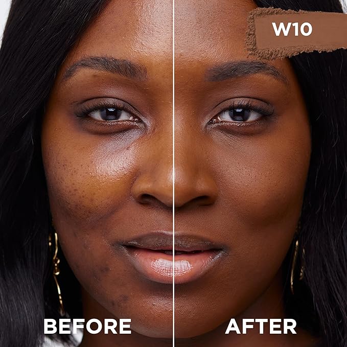 L'Oreal Paris True Match Super Blendable Oil Free Powder Foundation, W10 Deep, 0.33 oz-Velvo Beauty