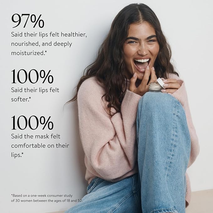 goop Beauty Nourishing Lip Repair Mask | Lip Hydration Treatment | Smooths, Plumps, & Softens | Ceramides & Vegan Lanolin | 0.3 oz-Velvo Beauty