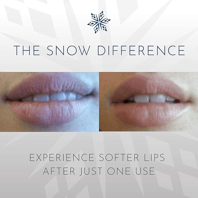 SNOW Lip Exfoliating Sugar Scrub - Lip Scrub Exfoliator for Plump & Soft Lips - Lip Care Product with Jojoba Oil - Moisturize Dry Lips - Lip Care Kit Essential - Lavender & Mint-Velvo Beauty