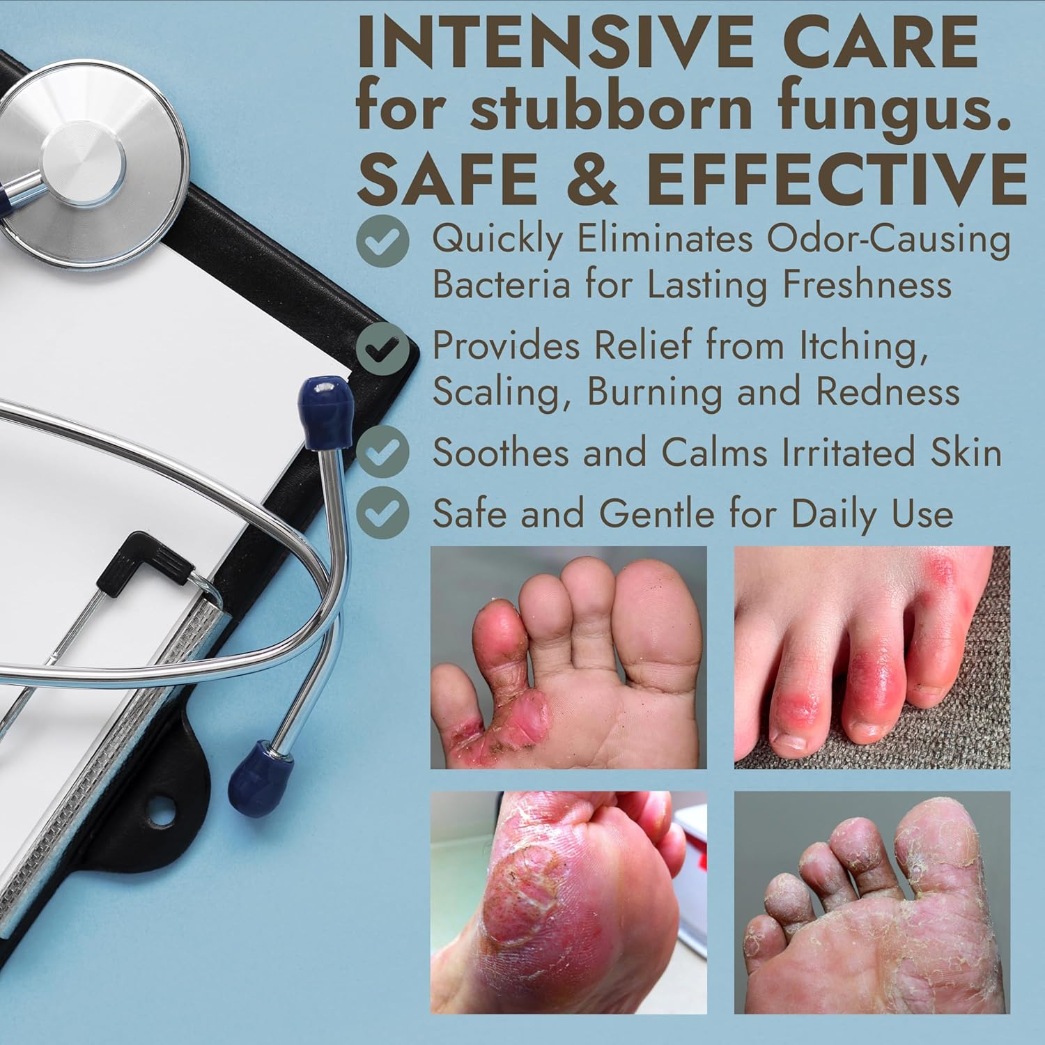 Tea Tree Oil Antifungal Foot Gel | Relieves Jock Itch, Athlete’s Foot & Ringworm | Soothes Itching & Burning | Moisturizes Dry, Cracked Feet | No-Touch Applicator | 1-Week Treatment Option | 20g-Velvo Beauty