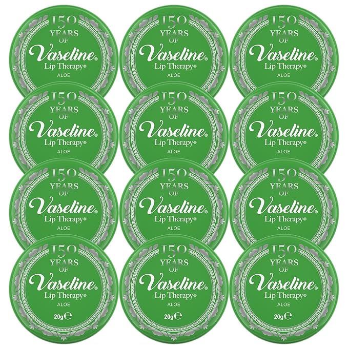 12 x Vaseline Lip Therapy Aloe Vera 20g-Velvo Beauty