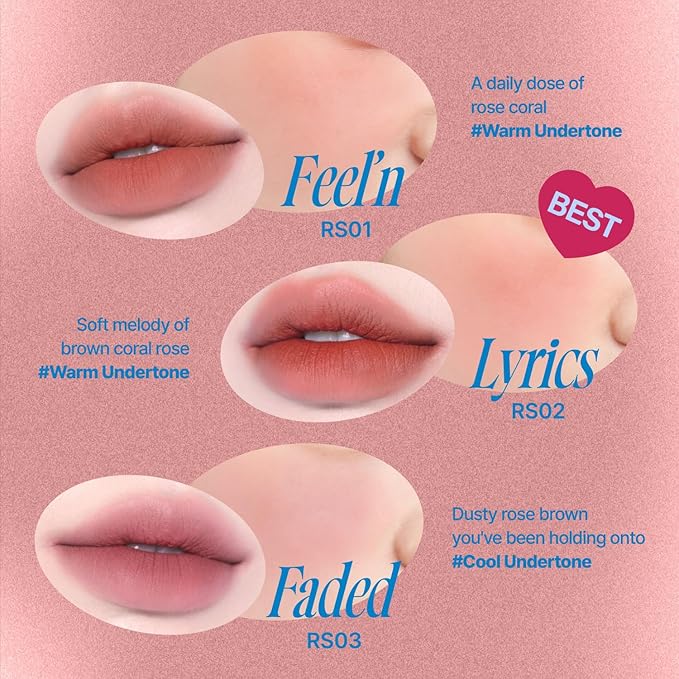 Lip&Cheek Blurry Pudding Pot | Faded Moment - Lyrics | Makeup Blush, Buildable Lightweight, Multi-Use Soft Matte Finish | 5g-Velvo Beauty