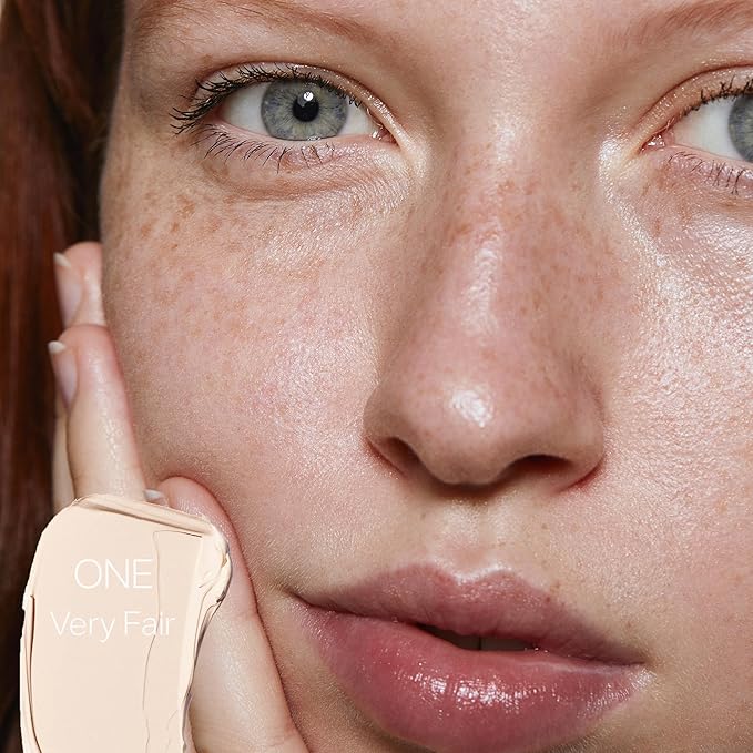 Saie Slip Tint Tinted Moisturizer with SPF 35 - Light Coverage, Glowy Skin Tint & Mineral Sunscreen for Face with Hydrating Hyaluronic Acid - Summer Makeup Essential - Shade One (1.35 oz)-Velvo Beauty