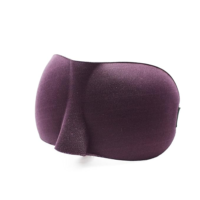 Purple Eye Mask for Sleep and Deep Meditation-Velvo Beauty