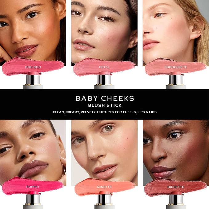 Westman Atelier Baby Cheeks Lip + Cheek Cream Blush Stick Minette-Velvo Beauty