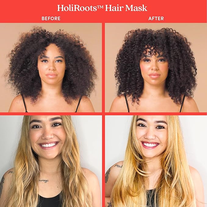 Fable & Mane Deep Moisture Repairing Hair Mask, For Frizzy, Dry, Damaged Hair. Treatment Repairs and Softens with Shea Butter and Coconut-Velvo Beauty