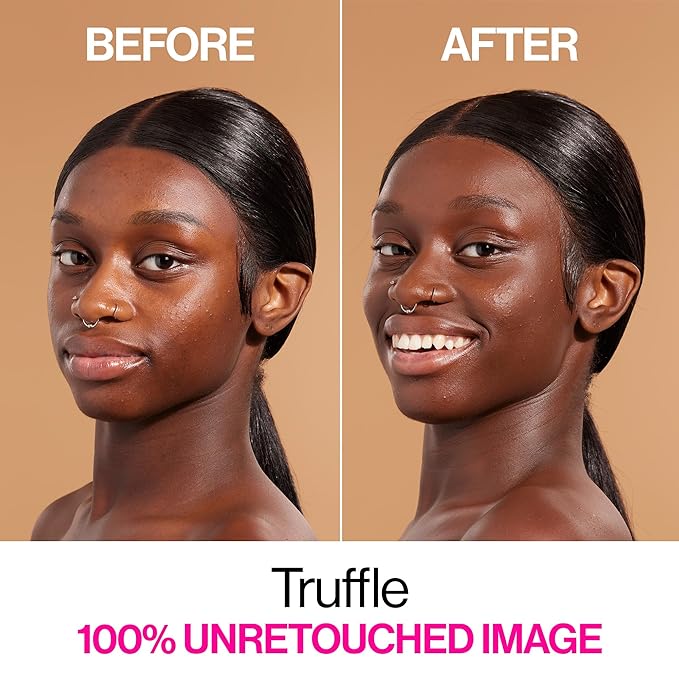 wet n wild Bare Focus Skin Tint, 5% Niacinamide Enriched,Buildable Sheer Lightweight Coverage, Natural Radiant Finish, Hyaluronic & Vitamin Hydration Boost, Cruelty-Free & Vegan - Truffle-Velvo Beauty