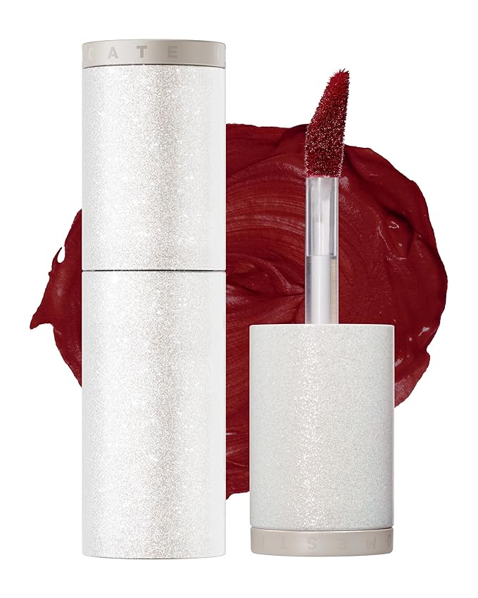 HEVVYMAKEUP Blurring Effect Lip Tint - Airy Velvet Matte Lips - Vegan, Longwear, Vibrant, Buildable Creamy Soft Texture - Korean Lip Makeup, Bloody Kiss, 0.13 fl.oz.-Velvo Beauty