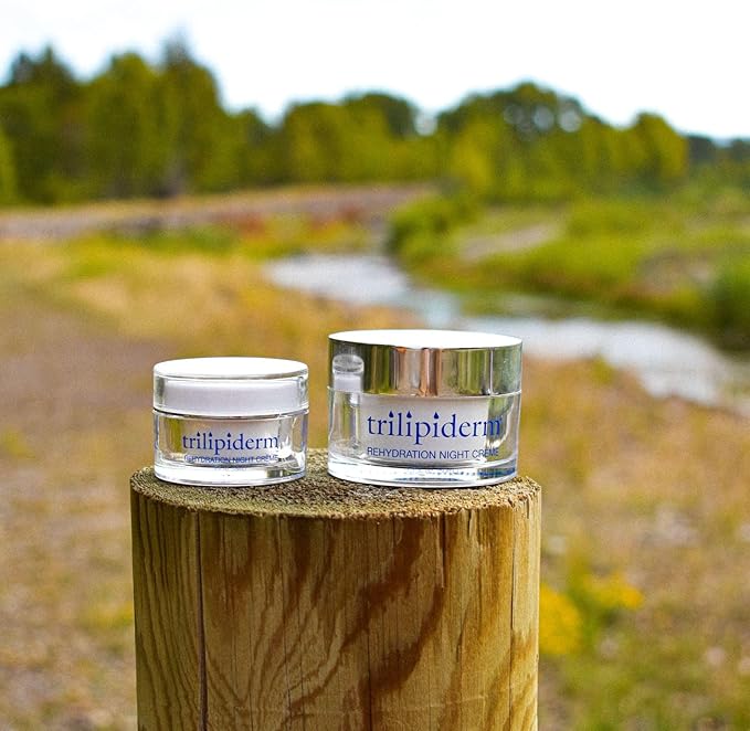 Trilipiderm Rehydration Night Crème .5oz Travel Size Night Rejuvenation with Anti-Aging Hyaluronic Acid and Retinol-Velvo Beauty