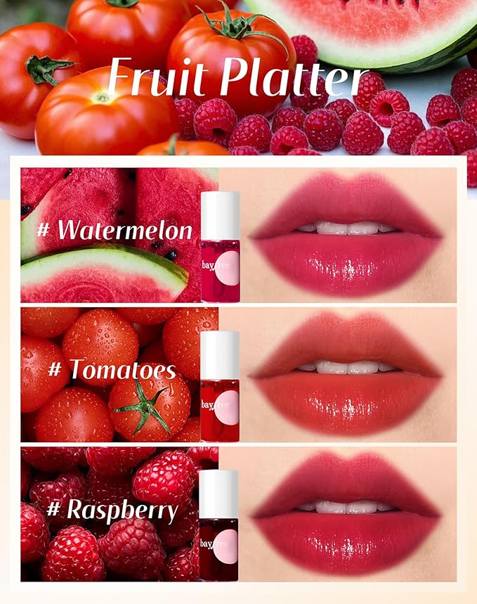 Lip Tint Stain Set, Lip Stain Long Lasting Lightweight Waterproof, Transfer-Proof, Non-sticky, Lip Makeup Matte Finish-Velvo Beauty