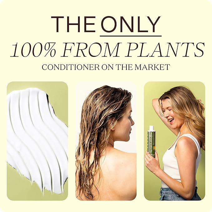 Tea Tree Hair Conditioner - Organic, Sulfate-Free, Color-Safe, Silicone-Free, Cruelty-Free, with Shea Butter and Jojoba Oil-Velvo Beauty