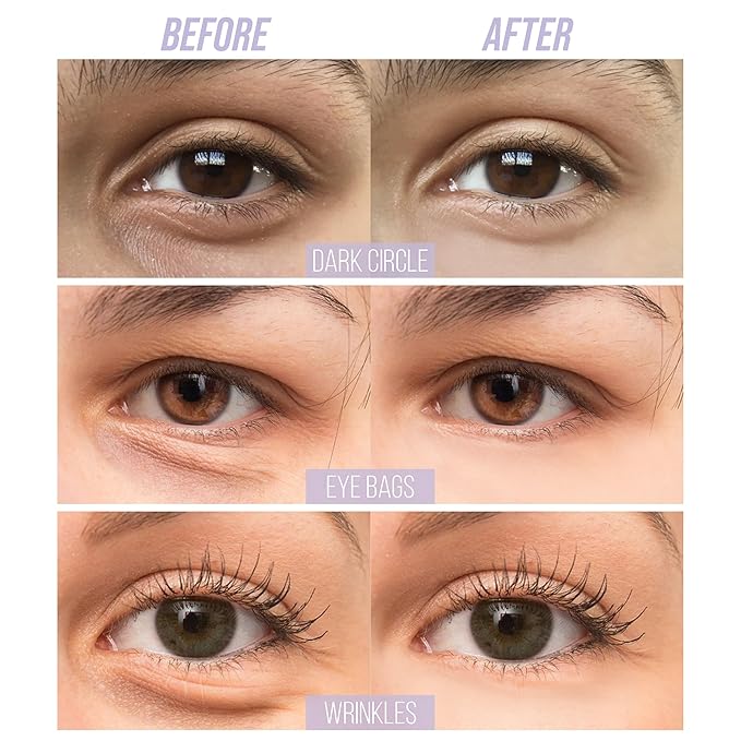 Under Eye Patches 30 Pairs,Caffeine eye patches Brightening Eye Mask Eye Gel Pads Reduce Dark Circles Puffiness Eye Bags Treatment Wrinkles Collagen Dry Eye Hydrating Skincare-Velvo Beauty