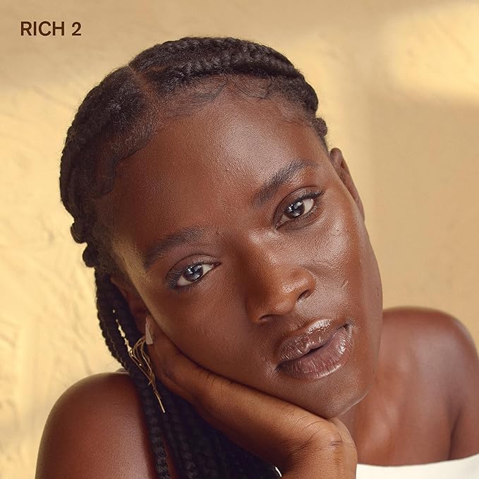 AMI COLÉ Skin-Enhancing Tinted Moisturizer (Rich 2), tinted moisturizer for face, bb cream, skin tint, face makeup-Velvo Beauty