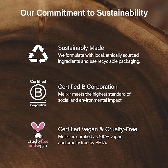 Melixir Vegan Lip Butter #11 Autumn Rain (+11 more colors), Deep Nourishing Tinted Lip Balm for Dry Lips, Bee-Free, Petrolatum-Free, Plant-Based, Hydrating for Cracked & Chapped Lips, Travel Essential-Velvo Beauty