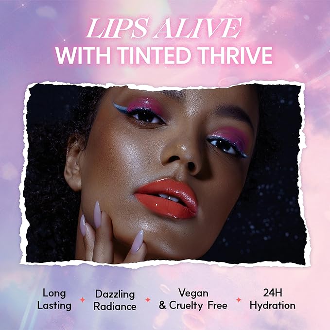 Glowing Color Lip Balm 0.35 Oz| Hydrating Lip Balm Lip Gloss for Girls | Vegan Lip Balm & Lip Plumping Gloss | Lip Glowy Balm & Lip Care for Dry Lips | Moisturizing Lip Balm Shining Berry-Velvo Beauty