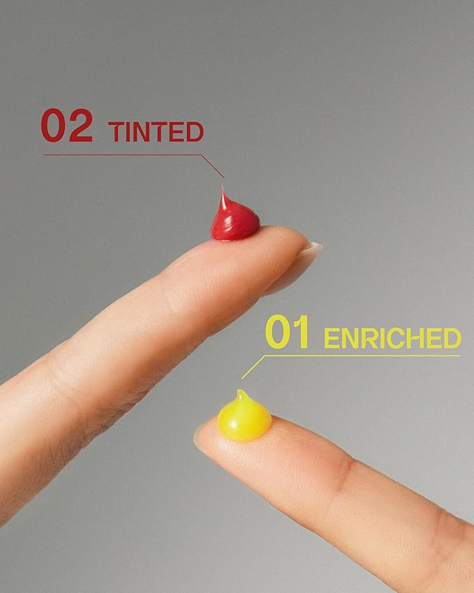 Vitamin Ampoule Lipcerin (01 Enriched, 0.5fl oz) - Moisturizing & Nourishing Lip Gloss Balm, Overnight Korean Skin Care Sleeping Mask. Vitamin C, Vegan.-Velvo Beauty