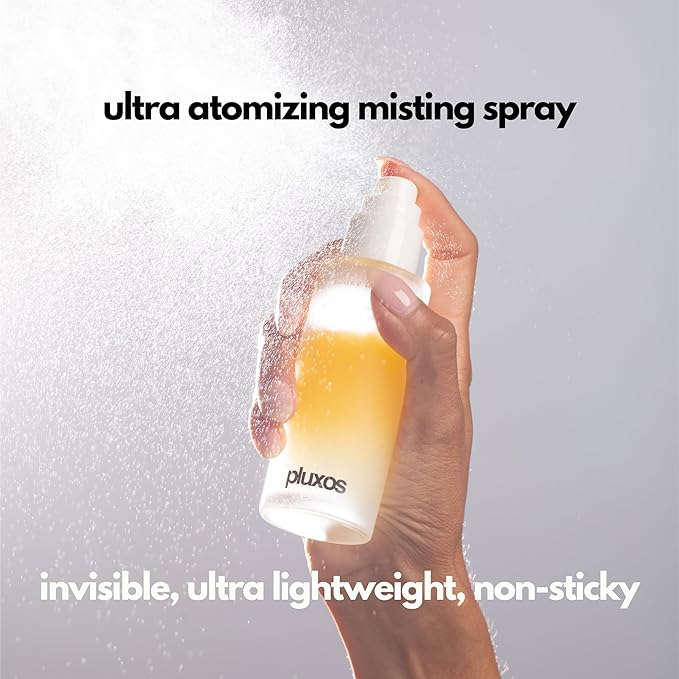 | PLUXOS 47 | SUNSCREEN + SKINCARE SPF 47 FACE MIST SPRAY (Unscented) | SUN DEFENSE COMPLEX CARE | Apply Over Makeup, Broad Spectrum, Clear, Light, Vegan, Hydrate, Fight Acne, Anti-Aging, Cell Repair-Velvo Beauty