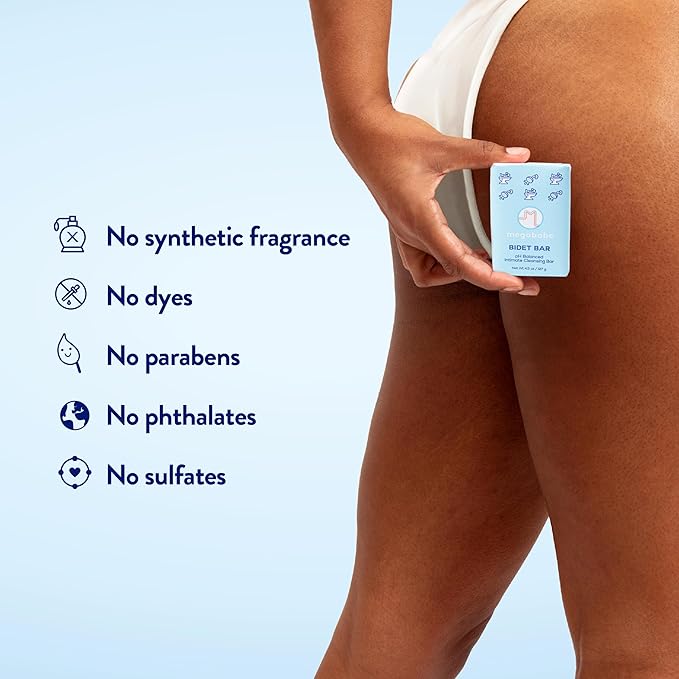 Megababe Bidet Bar | pH Balanced Cleansing Bar for the Entire Intimate Area | 4.5 oz-Velvo Beauty