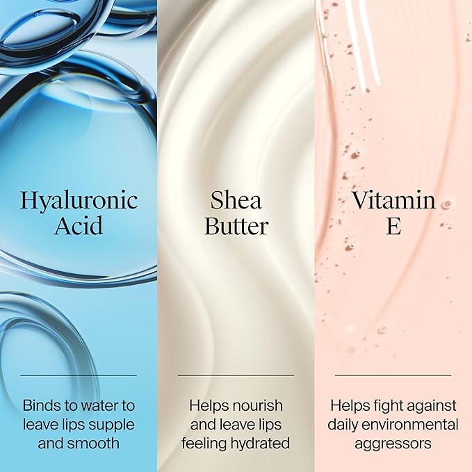 Neutrogena Hydro Boost Hyaluronic Acid, Unscented Lip Balm Leaves Lips Feeling Hydrated, Sheer Ice Nude Lip Balm with a Sweet Sugar Flavor, Fragrance Free, 0.5 oz (Pack of 2)-Velvo Beauty