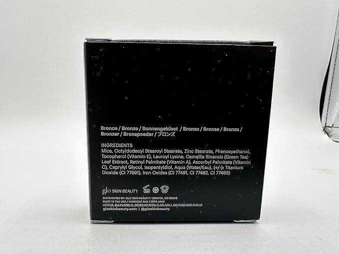 Glo Skin Beauty Bronzer Pressed Powder (Sunkiss) - Mineral Based Makeup Adds Warmth and Natural Contour for a Sun-Kissed Glow-Velvo Beauty