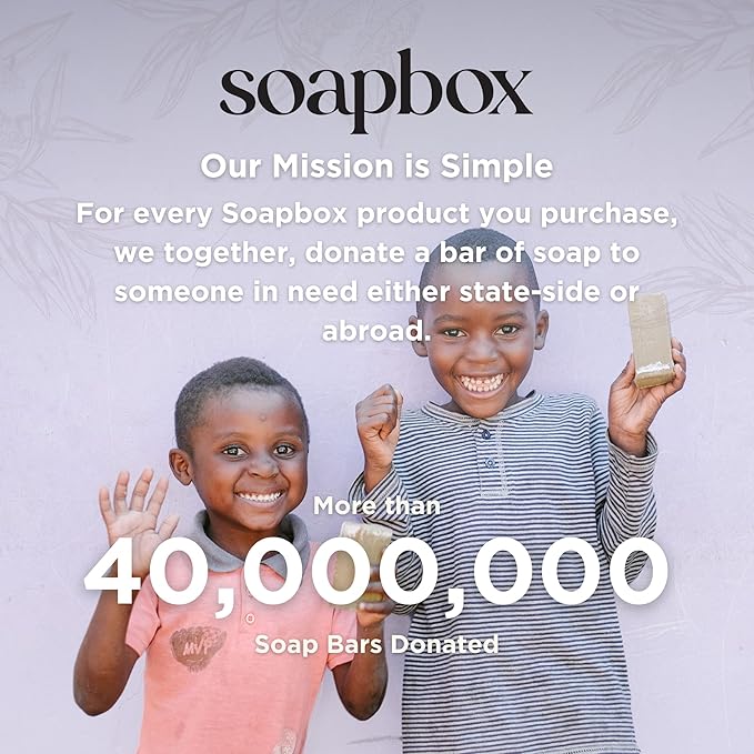 Soapbox Men's Scalp Care 2 in 1 Shampoo and Conditioner For Men, Natural Mens Shampoo and Conditioner, Tea Tree & Eucalyptus, 16oz-Velvo Beauty