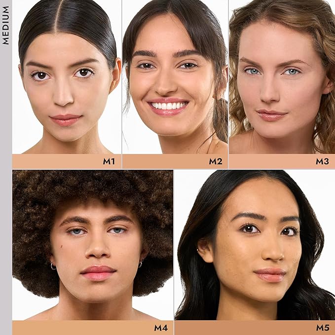 COVER FX Pressed Mineral Foundation - Shade M1 - Weightless Powder Foundation - Buildable Light to Full Coverage - Matte Finish - All Skin Types-Velvo Beauty