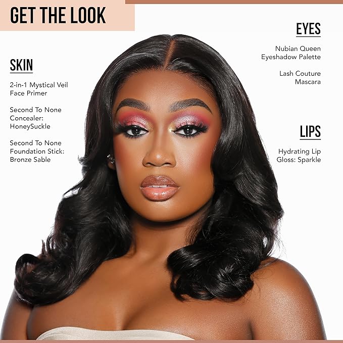 Glamazon Second to None Foundation Stick, Bronze Sable, Light-to-Full Coverage, Weightless Makeup With a Glowy Natural Finish-Velvo Beauty