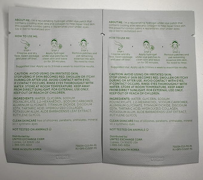 nu-pore Revitalizing Gel Eye Strips, Bulk Case of 48-Velvo Beauty