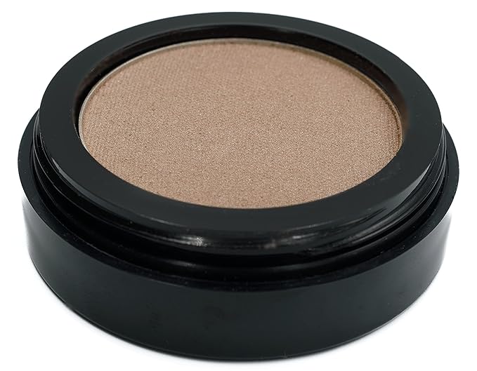 Sand Beige Cool Toned Taupe Neutral Light Brown Pressed Powder Single Vegan Eyeshadow; Talc, Paraben & Cruelty Free-Velvo Beauty