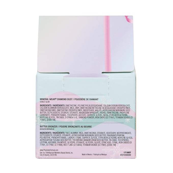 Physicians Formula Slaybell Bling Duo - Butter Bronzer & Diamond Dust Holiday Gift Set, Murumuru Butter Infused for a Radiant Glow, Cruelty Free & Vegan-Velvo Beauty