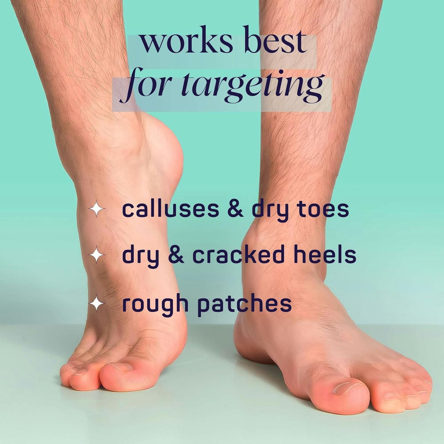 Spa Life Men's Cooling Mint Foot Repair Balm and Moisturizing Socks Set - Revitalizing Hydrating Foot Mask for Soothing Tired, Achy Feet and Softening Dry, Cracked Skin One Size Fits Most- 6 Pairs-Velvo Beauty