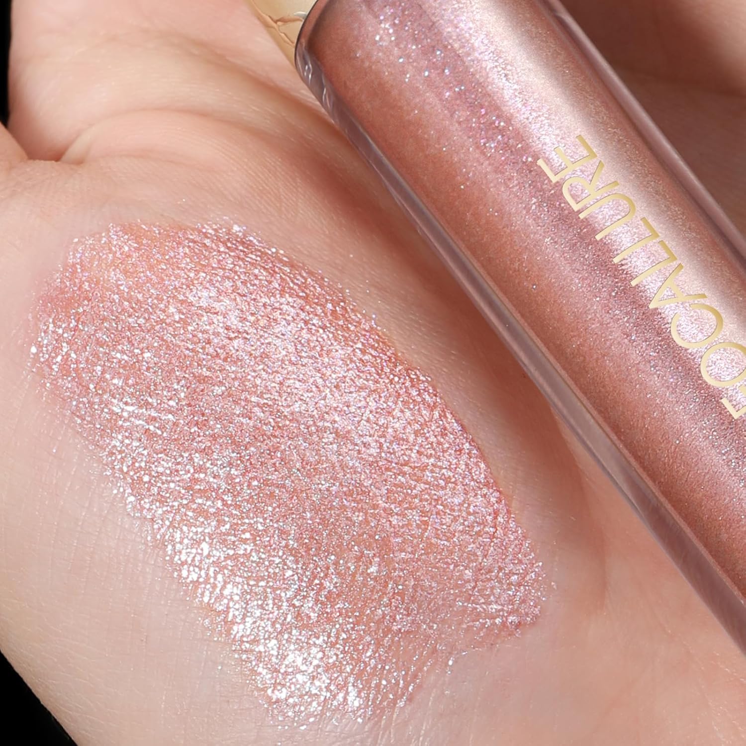 FOCALLURE Metallic Liquid Lipstick,Non Stick Cup Lip Gloss,High Impact Lip Color with Transfer-proof Wear,Long Lasting & Waterproof Lipstick Makeup for Women,Dying Star-Velvo Beauty