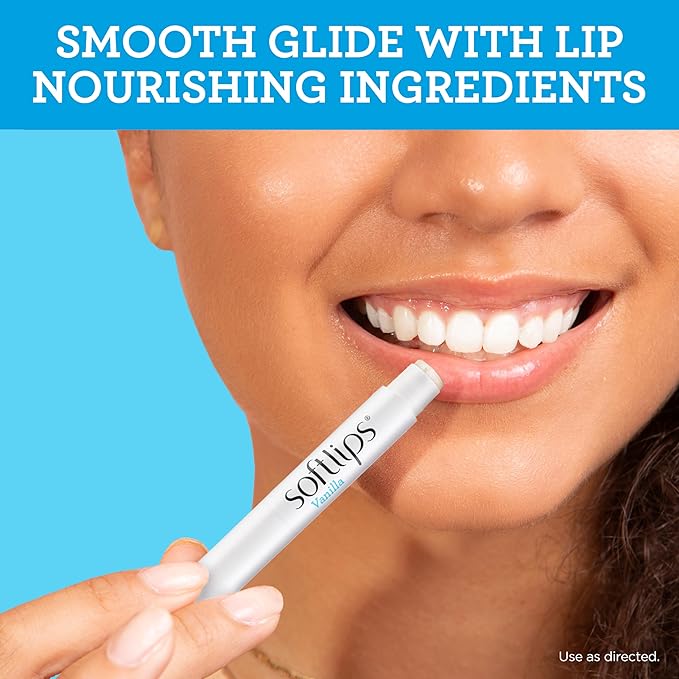 Softlips Lip Protectant SPF 20, Vanilla 2 count (Pack Of 6)-Velvo Beauty