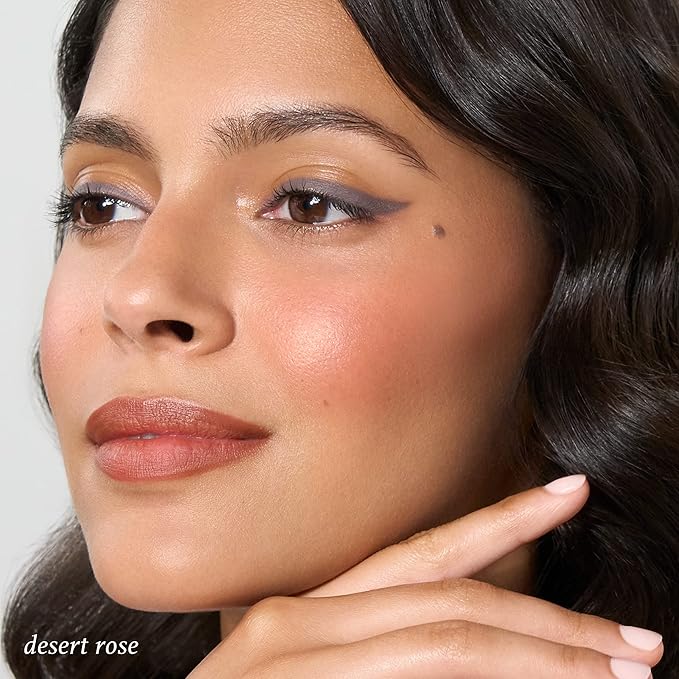 Julep Skip The Brush Cream to Powder Blush Stick - Desert Rose - Blendable and Buildable Color - 2-in-1 Blush and Lip Makeup Stick-Velvo Beauty