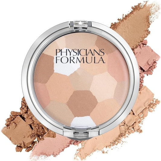 Physicians Formula Setting Powder Palette Multi-Colored Pressed Finishing Powder, Natural Coverage, Buff, Dermatologist Tested, Clinicially Tested-Velvo Beauty