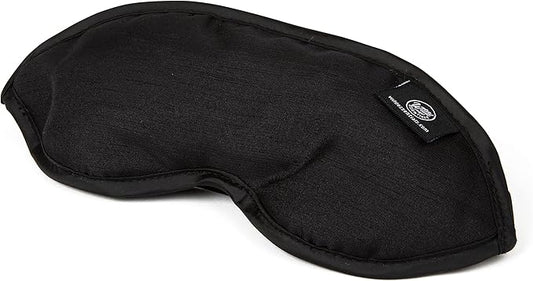 Wild Essentials Infusion Sleep Mask Infused with French Lavender, Includes resealable Pouch to Keep Fresh, Nose Bridge to Block Light Below Eyes, Aromatherapy, Calming, Relaxing, Black-Velvo Beauty