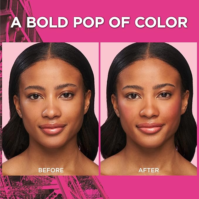 L'Oreal Paris Infallible Up to 24H Fresh Wear Soft Matte Blush, Blendable, Long-Lasting and Waterproof Cheek Make Up, Daring Rosewood 20, 0.31 Oz-Velvo Beauty