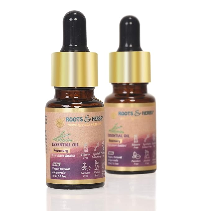 Roots & Herbs Rosemary Essential Oil-Velvo Beauty