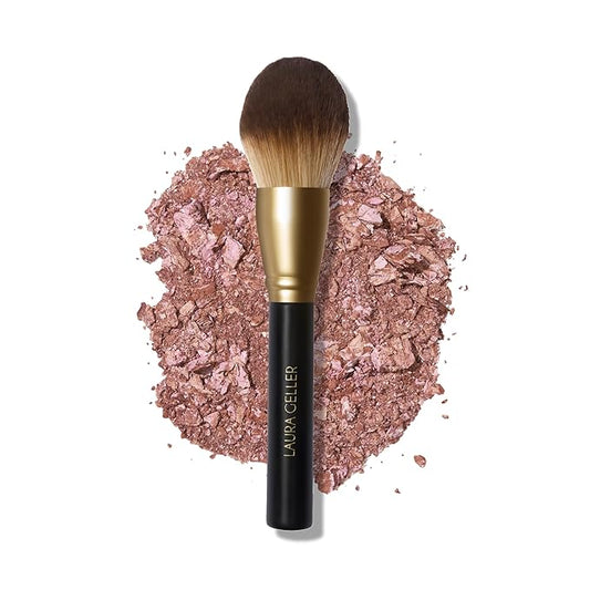 LAURA GELLER NEW YORK Classic Bronzer Brush | Fluffy Powder Brush, Contour & Define, Vegan Bristles-Velvo Beauty